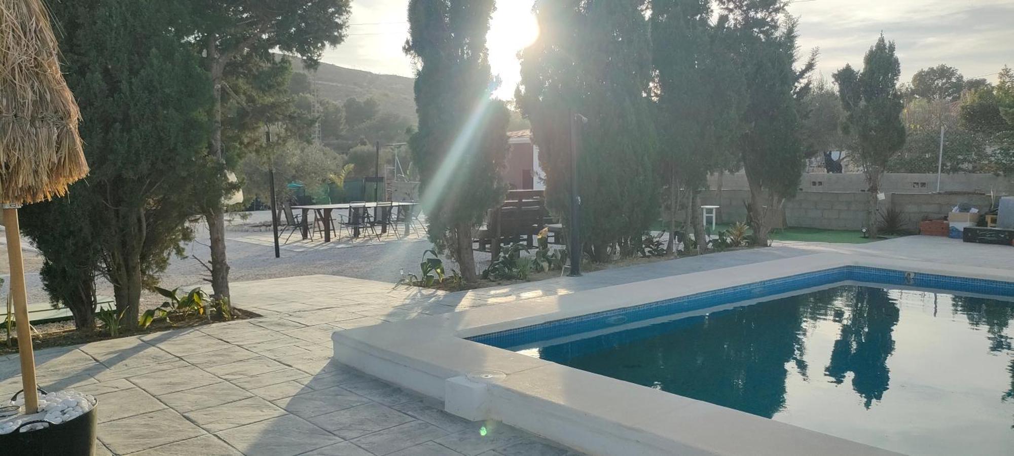 Casa Rural Con Piscina Climatizada Y Barbacoa A 10 Km De Alicante Y Playas, 3000 M2 De Terreno Elche Eksteriør bilde
