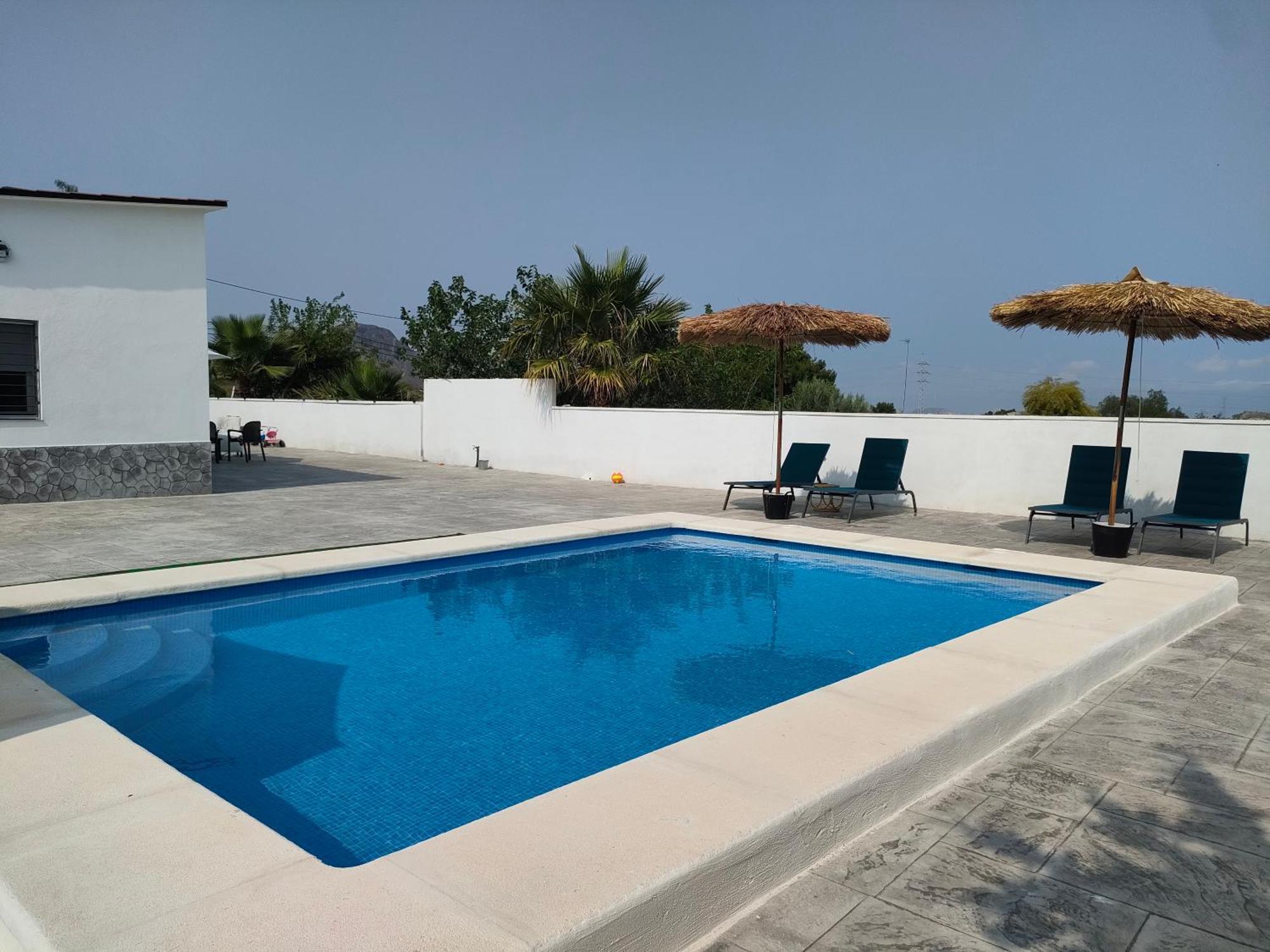 Casa Rural Con Piscina Climatizada Y Barbacoa A 10 Km De Alicante Y Playas, 3000 M2 De Terreno Elche Eksteriør bilde