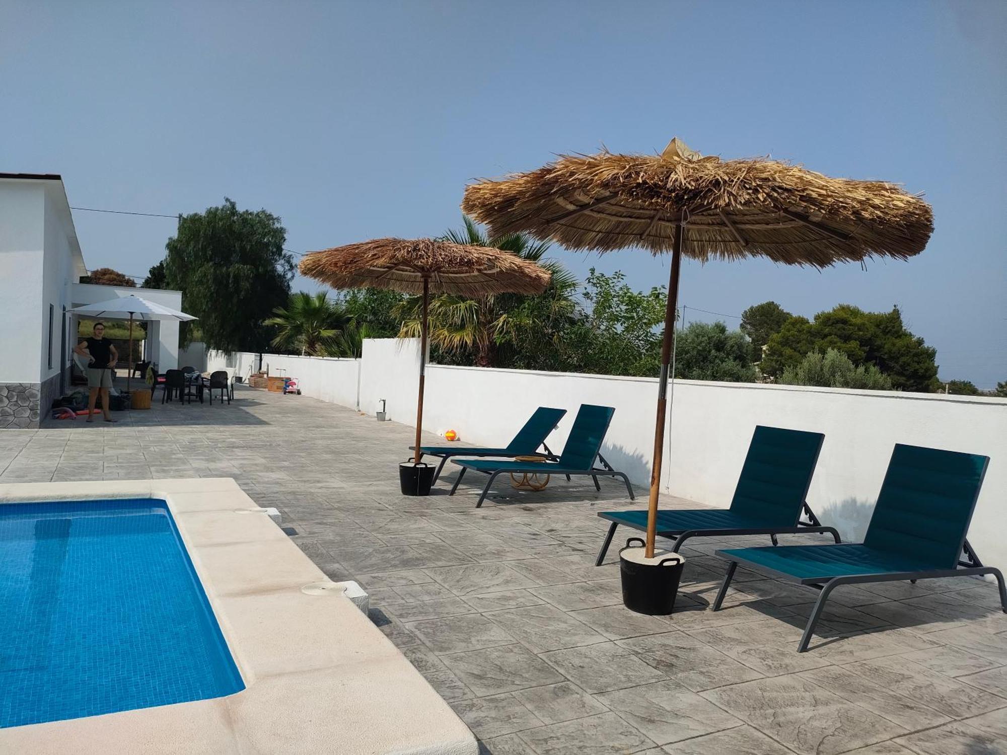Casa Rural Con Piscina Climatizada Y Barbacoa A 10 Km De Alicante Y Playas, 3000 M2 De Terreno Elche Eksteriør bilde